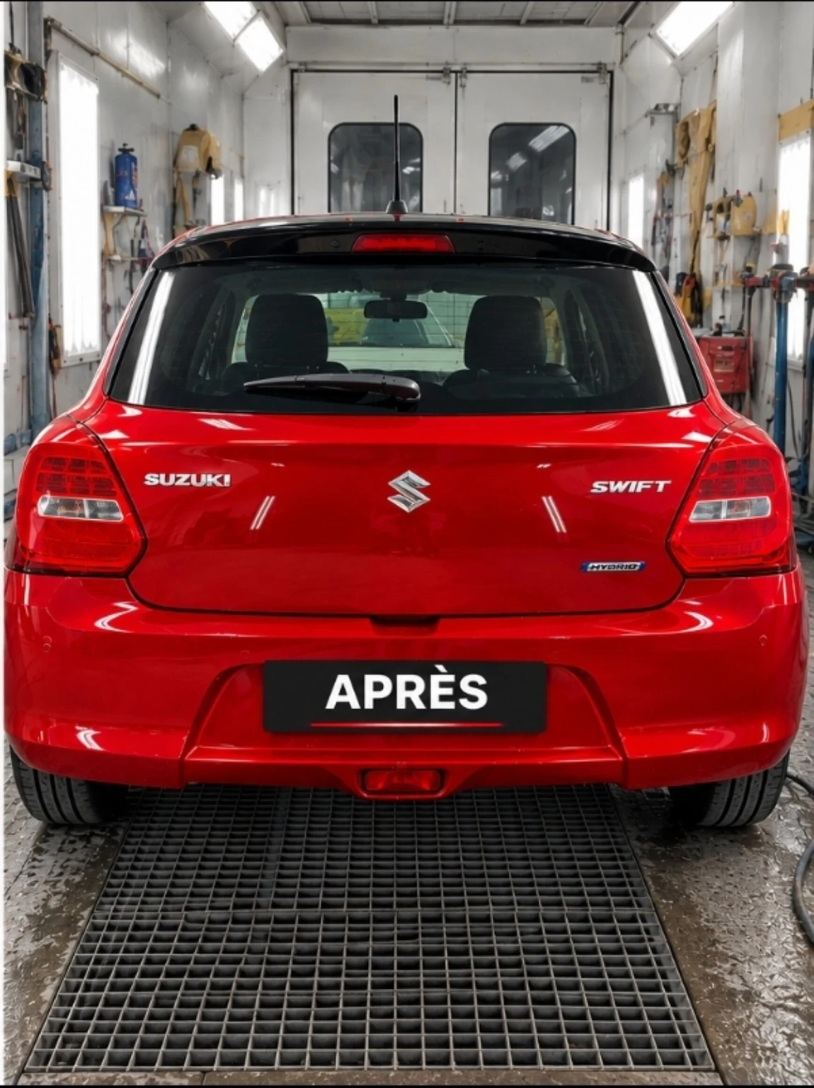 Après réparation carrosserie